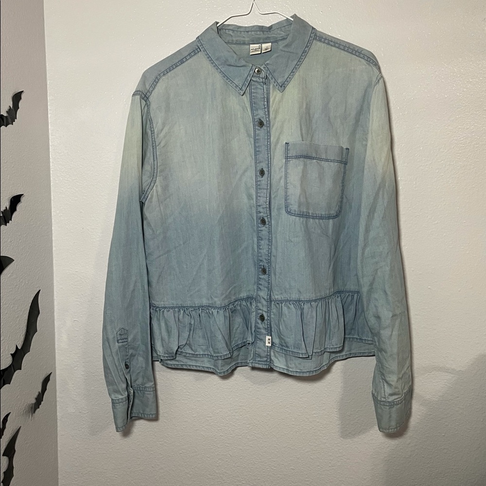 Jean blouse